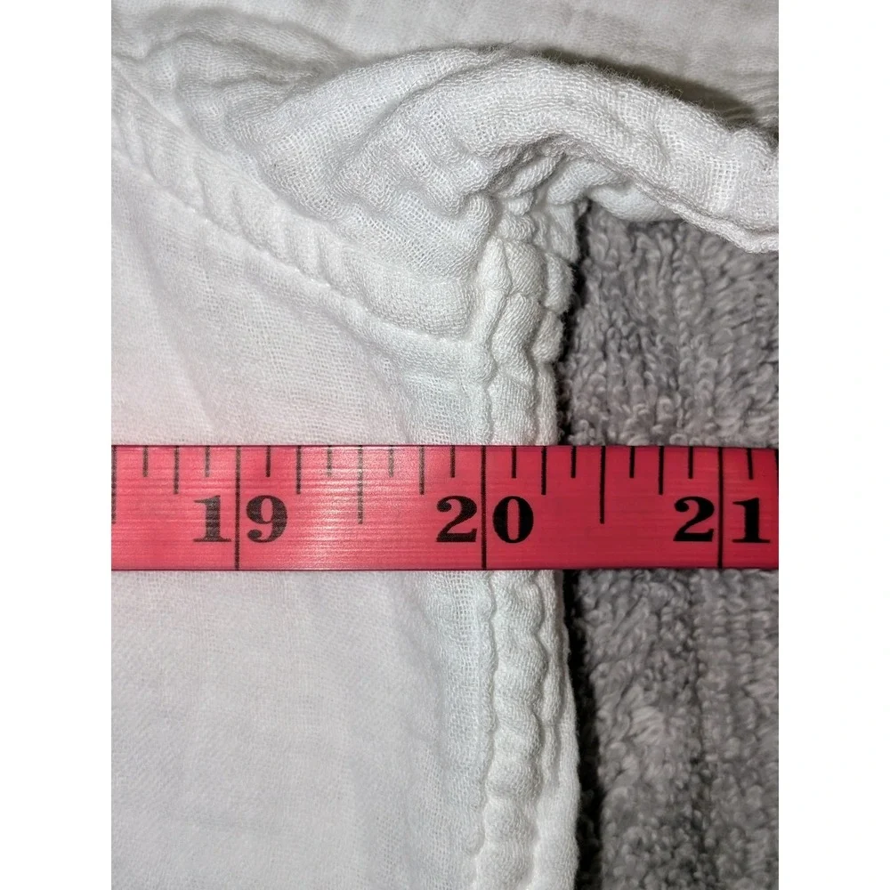 J. Crew Mens White Short Sleeve Button Down Shirt Small‎ Cotton Gauze NWOT